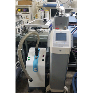 Item No:SU 1097  Ultrapulse  lazer 치료기 &amp; 연기흡입기